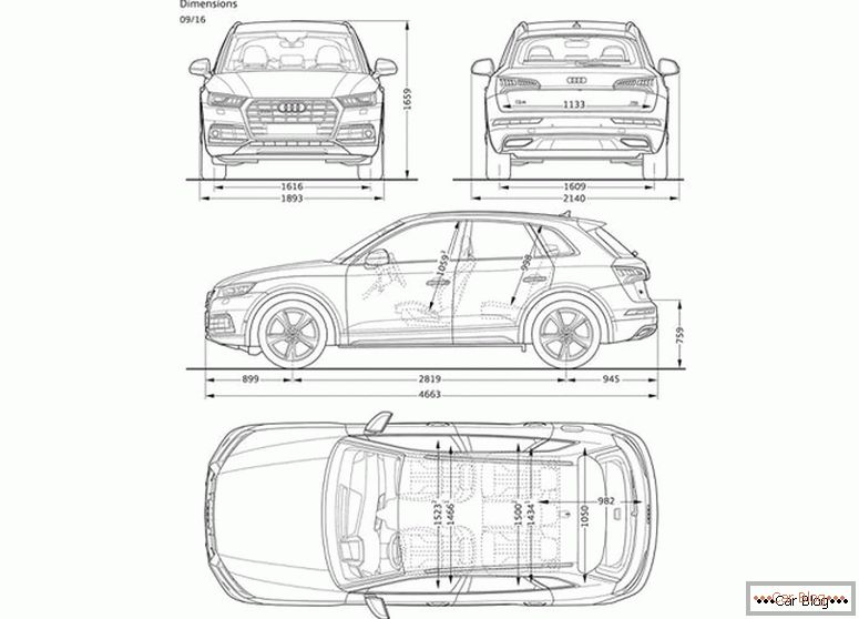 Audi Q5 Especificaciones