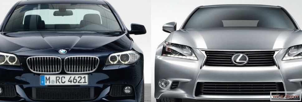 BMW y Lexus coches