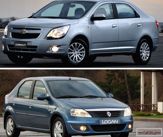 Comparando autos Renault Logan y Chevrolet Cobalt