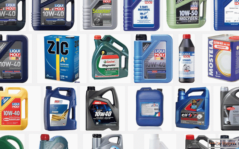 ¿Cómo es la selección de aceite de motor para la marca de automóvil?