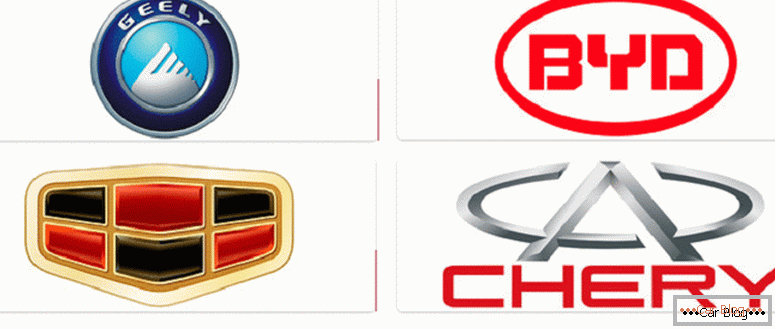 ¿Cuál es la lista de marcas de automóviles chinos?