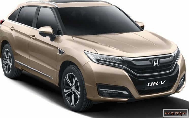 Los socios chinos de Honda han lanzado un clon de Honda Anchir crossover - Honda UR-V