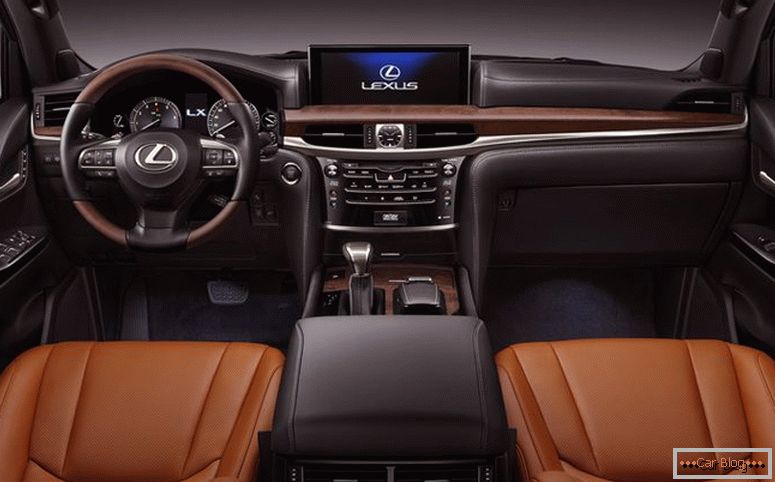 Lexus LX interior