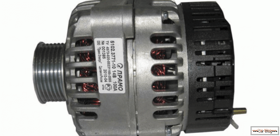 El generador para el Lada Priory 5102.3771.