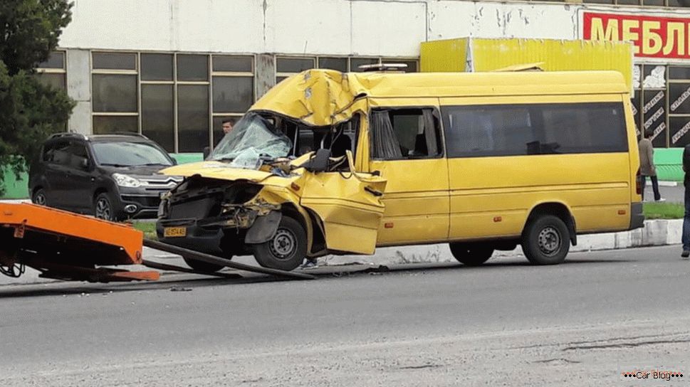 accidente con un bus