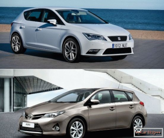Comparación Toyota Auris y Seat Leon