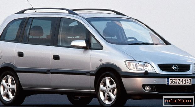 Opel Zafira - minivan alemana