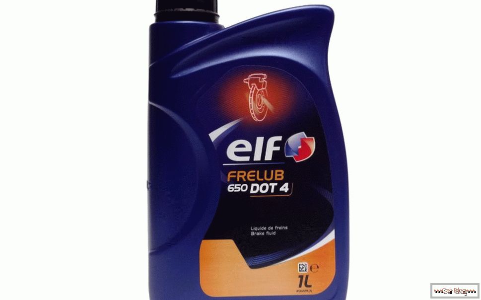 líquido de frenos Elf Frelub 650