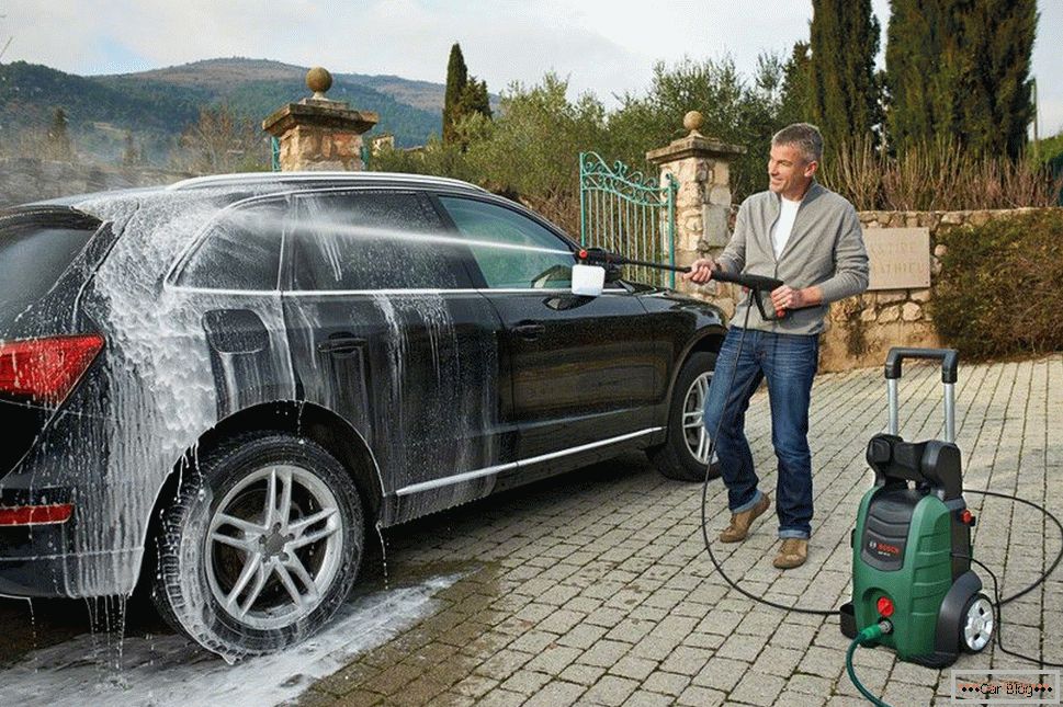 Lavado de autos manual