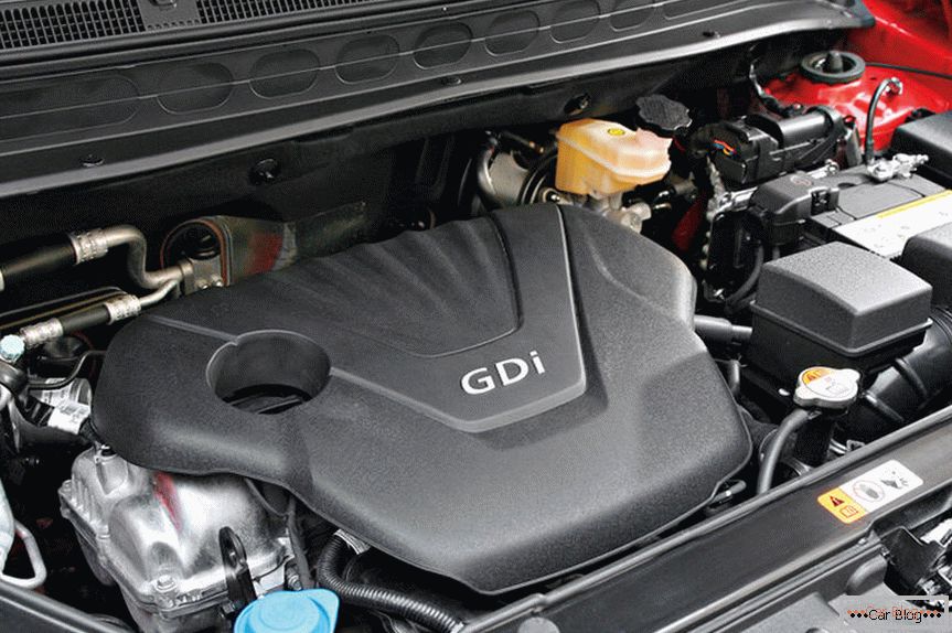 Motor KIA con sistema GDI
