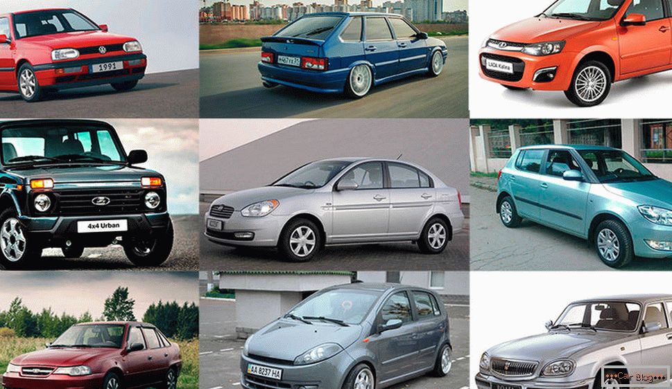 Los mejores coches hasta 150.000 rublos.