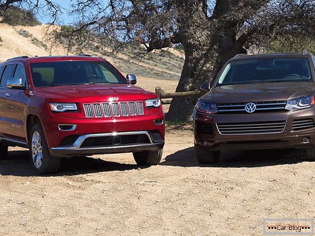 Volkswagen Tuareg y Jeep Grand Cherokee - что же лучше?