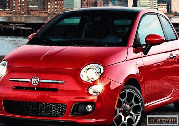 Fiat 500 inusual