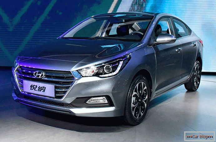 Versión china de Hyundai Solaris