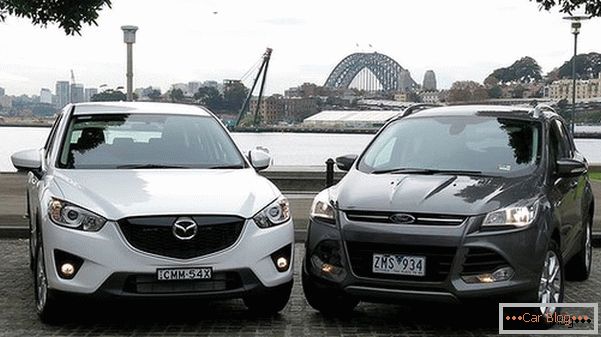 Los autos Ford Kuga o Mazda CX-5 tienen las mismas oportunidades de ganar en nuestra comparación.
