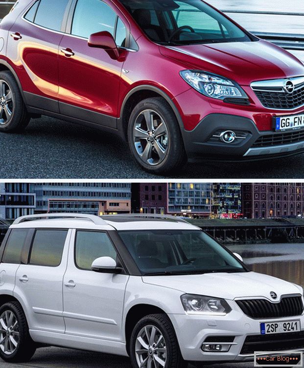Несмотря на свои существенные различия, автомобили Opel Mokka y Skoda Yeti очень популярны среди автолюбителей