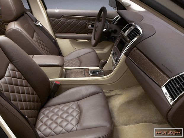 Cadillac SRX interior del coche