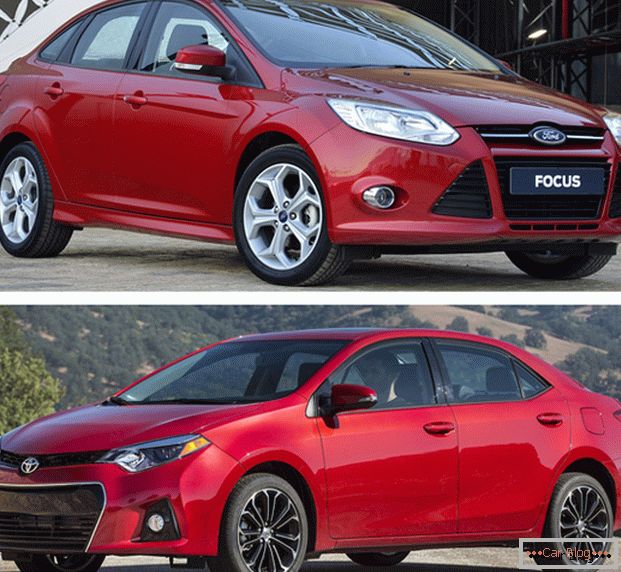 Ford Focus y Toyota Corolla - autos para personas confiadas en el mañana