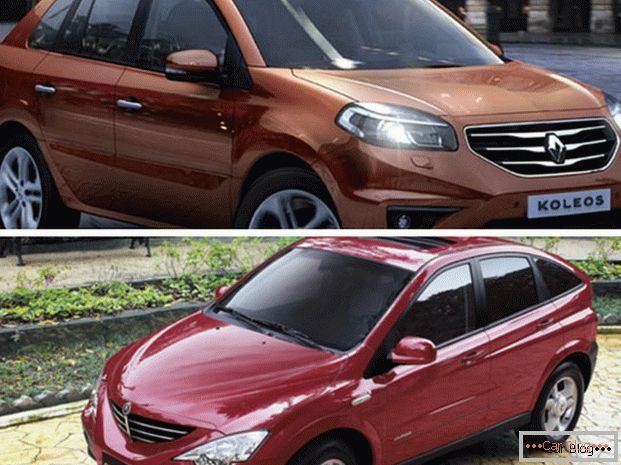 Comparar coches Renault Koleos y SsangYong Actyon