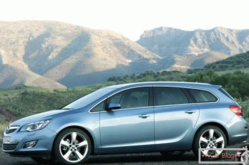 Especificaciones del Opel Astra Wagon