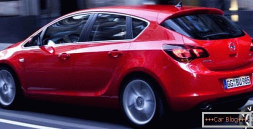 Opel Astra Hatchback Especificaciones