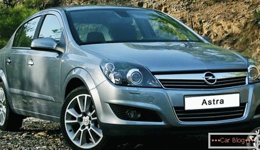 Especificaciones de la familia Opel Astra
