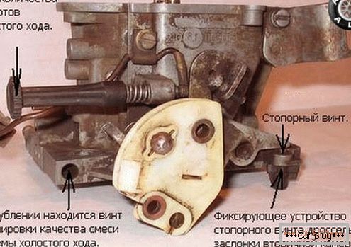 Reparacion carburador VAZ 21083 Solex