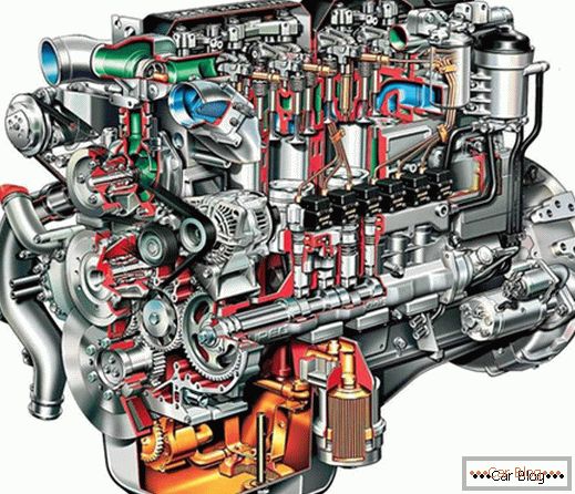 Motor diesel clasico