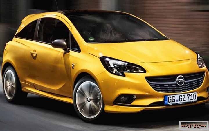 Apariencia del Opel Corsa