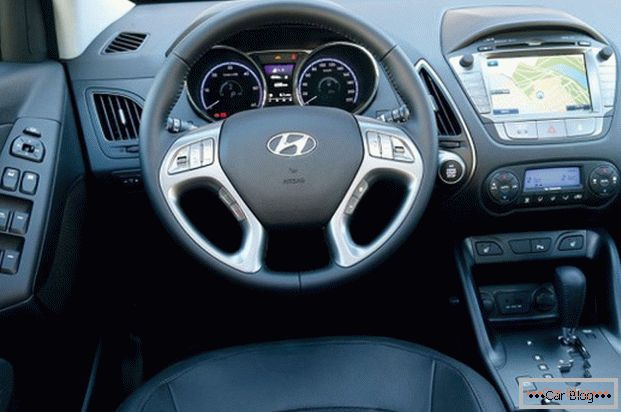 Dentro del Hyundai IX35