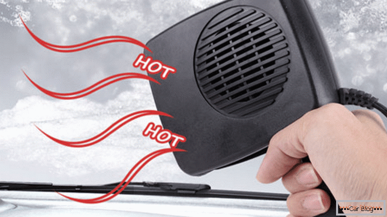 Cómo usar un calentador adicional dentro del auto.