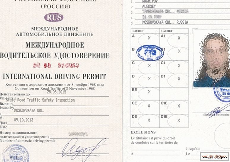 Licencia de conducir internacional