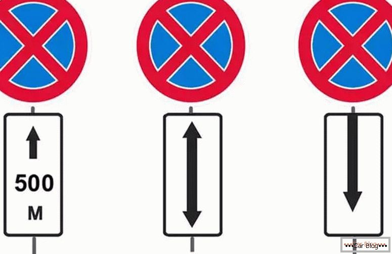 ¿Cuáles son las señales que prohíben el estacionamiento?